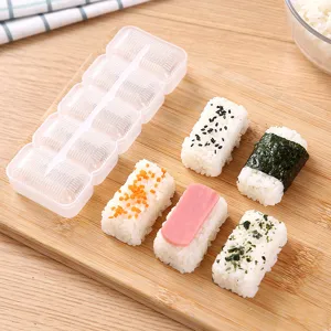 Stampo per sushi in plastica a 5 scomparti set di attrezzi da cucina per polpette principale