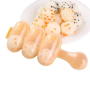 DIY Carino Stampo per Palle di Riso Shaker Plastica Sushi Strumento Cucina Accessorio