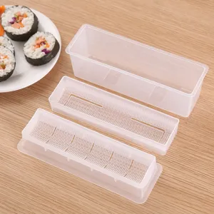 Grande Molde de Sushi de Plástico DIY Herramienta de Cocina para Hacer Rollos de Arroz Fácil