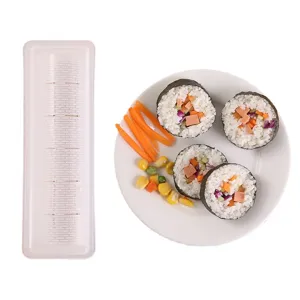Molde para sushi de rollo grueso herramienta de cocina DIY para preparar deliciosos makis.