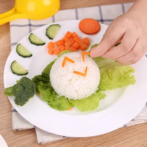 DIY Reiskugel Form und Löffel Set für niedliche Bento Dekoration, praktisches Küchenwerkzeug.