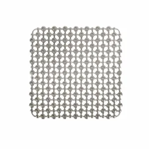 Tappeto per lavello quadrato in PVC cucina antiscivolo griglia di drenaggio stoviglie