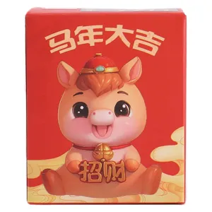 Chinesisches Neujahr Sternzeichen Pferd dekorative Box Maskottchen Geschenk Ornament