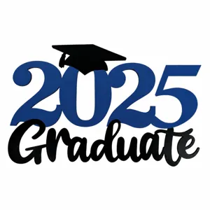 Wooden 2025 Graduation Hanging Sign Party Decoration Props Graduate Door Plaque Wall Decor Gift