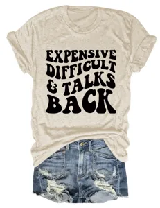 Casual dames korte mouw t-shirt met retro grafische print en comfortabele ronde hals.