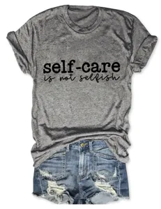 Casual grijs dames t-shirt met korte mouwen en een inspirerende tekstprint voor dagelijks.