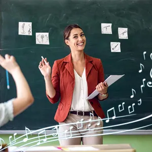 Creative music note sticky notes cute piano memo pads for daily planning and school study