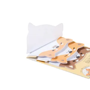 Note adesive carine a forma di animale cartone animato blocco note carino per promemoria