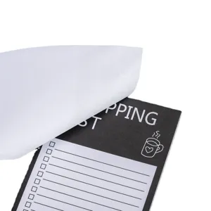 Bloc-notes aimanté liste de courses magnet refrigerateur bloc detachable avec lignes