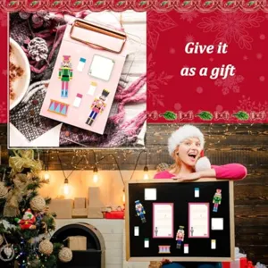Noel theme blocs-notes adhesifs ensemble mignon autocollants decoratifs carnet de notes papeterie