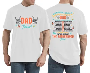 Herren T-Shirt mit Grafikdruck vorne und hinten sowie lockerer Passform für Alltag.
