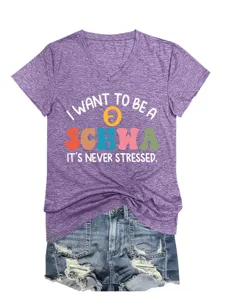 Damen Sommer V-Ausschnitt Kurzarm T-Shirt Lässiges Lustiges Faultier Grafik Top Mit Jeansshorts