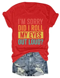 T-shirt femme manches courtes avec impression amusante et short en jean outfit set.