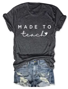 Dames Casual Korte Mouw T-Shirt Letter Print Ronde Hals Zomer Basic Topjes