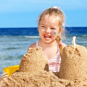 Kinder Hawaii Glitzer temporäre Gesicht Tattoos, wasserfeste Strand Körperkunst Aufkleber.