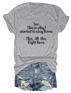 Casual grijs dames ronde hals korte mouw t-shirt met grappige letterprint top mooi.