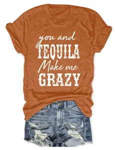 T-shirt femme orange manches courtes casual avec citation amusante graphique col rond top.