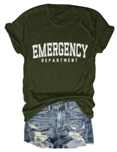 Lässige Mode Damen Kurzarm T-Shirt mit Jeansshorts, bequeme Freizeitkleidung für Alltag.