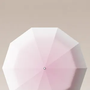 Gradient folding sun umbrella for women, UV protection automatic UV parasol main view.