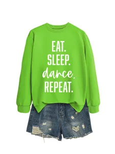 Casual lime prasino fouter me print chorou kai monterna tzins shorts gia gynaikes.