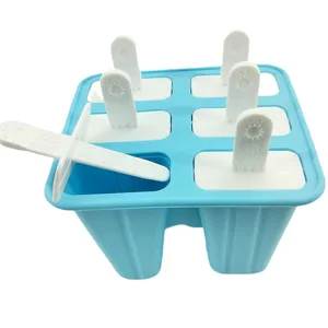 Household Silicone Ice Pop Mold DIY Ice Cream Maker Multi Grid Ice Cube Tray Kitchen Gadget Easy Release