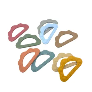 Baby Silicone Teether Toy Cute Animal Shape Molar Ring Anti Hand Eating Infant Teething Relief Toy