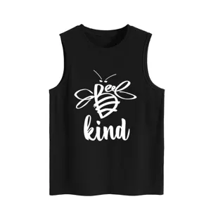 Vrouwen casual zwart mouwloos tanktop schattig bij print grafische zomer vest top mooi
