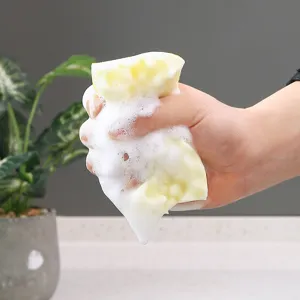 Spugna per pulizia cucina tampone per piatti in schiuma detergente per pentole uso quotidiano