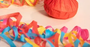 Hand throw ribbon party streamers colorful confetti wedding celebration photography props.