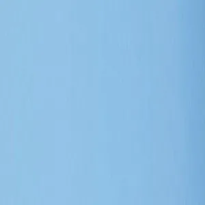 Vue rapprochée détaillée de la surface du panneau texturé brossé bleu clair pour le déflecteur.