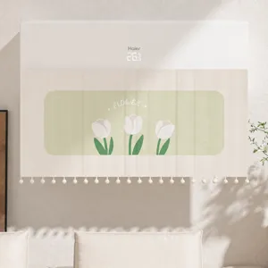 Air conditioner wind deflector curtain anti-direct blow hanging cover for home baby room