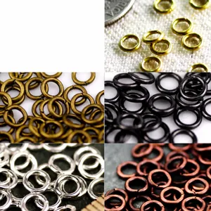 3mm open jump rings metal split rings for DIY jewelry making findings and components