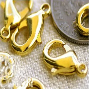 14mm Alloy Lobster Clasps Wholesale Jewelry DIY Craft Multi-color Findings Metal Clasp