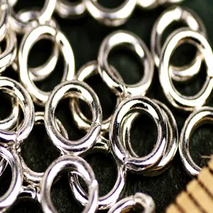 3mm metal jump rings bulk open rings wholesale DIY jewelry making accessories components
