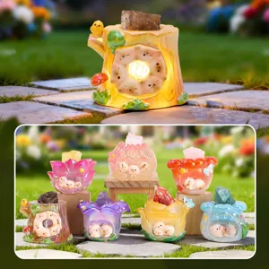Blooming Dream Energy Crystal Blind Box Action Figure Cute Pet Resin Ornament Desktop Decoration Toy Gift