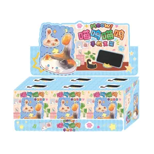 Cute calico cat phone holder blind box desktop lazy stand cartoon cute ornament display