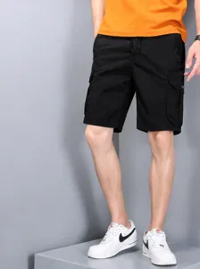 Ανδρικά casual σορτς κάργο με πολλές τσέπες, ελαστικά και άνετα για το καλοκαίρι.