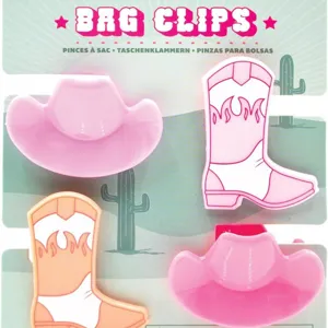 Creative Boot And Hat Shaped Plastic Food Bag Sealing Clips Cute Kitchen Snack Storage Clip Portable Airtight Sealing Tool