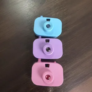 Juguete cámara de proyección para niños mini collar lindo regalo para niñas colorido
