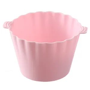 Silicone Cake Molds Double Ears Muffin Baking Cups Air Fryer Heat Resistant Baking Mold Kitchen Accessory