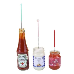 Mini silicone scraper extendable spatula for jars and bottles cosmetic makeup tool kitchen