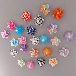 Leuke 3D kersenbloesem windmolen koelkastmagneten, kleurrijke mini magnetische stickers voor thuis.