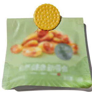 Clip de sellado de alimentos en forma de galleta creativa, bonito cierre para bolsas snack.