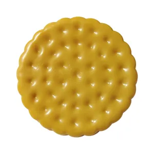 Clip de sellado con forma de galleta, pinza redonda para almacenar aperitivos de cocina.