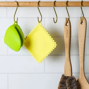 Porte-cuillère en Silicone Créatif Forme de Biscuit Mignon Tapis de Table Antidérapant Résistant à la Chaleur Cuisine Vaisselle