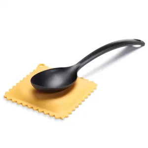 Repose cuillère en silicone forme biscuit créatif résistant à la chaleur cuisine