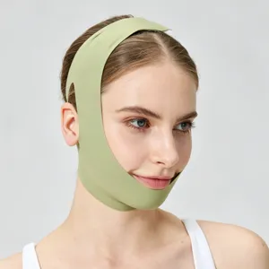 Breathable Face Lifting Bandage V Line Shaping Mask Elastic Anti Aging Facial Slimming Belt For Women Skin Care Tool