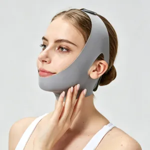 V-line face lifting bandage breathable slim chin mask shaping tool for facial contouring detail view
