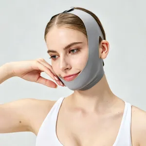 V-line face lifting bandage breathable strap anti aging chin reducer facial firming tool