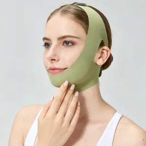 Professional breathable V-line face lifting bandage slimming facial belt for chin reducer